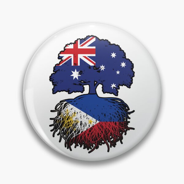 Item preview, Philippines Filipino Australian Australia Tree Roots Flag designed and sold by FlagX.