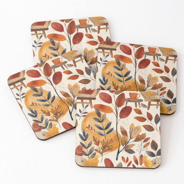 Item preview, Cozy Autumn Pattern 8 designed and sold by Magnuna.