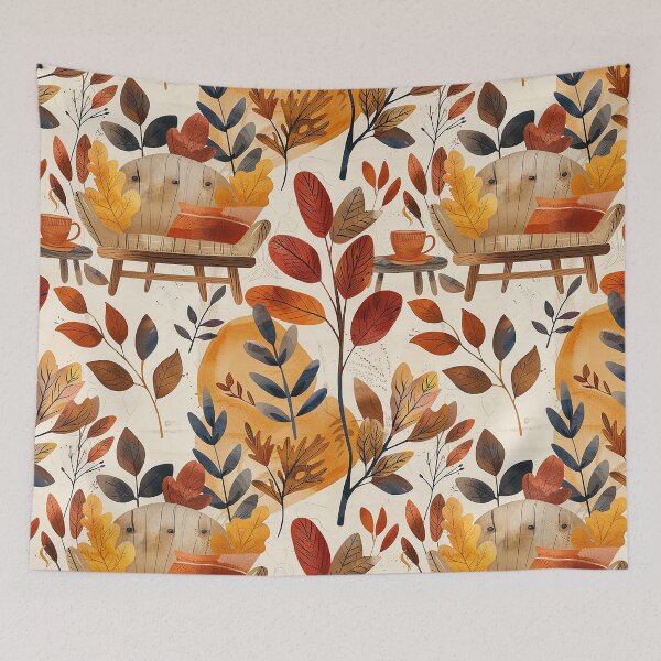 Item preview, Cozy Autumn Pattern 8 designed and sold by Magnuna.