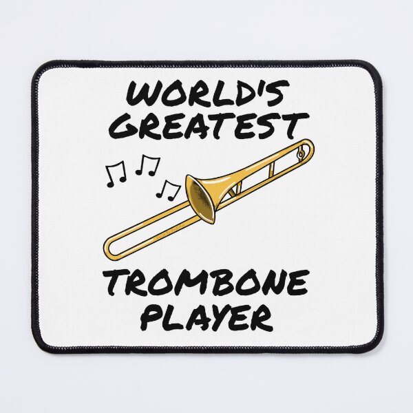 Item preview, World's Greatest Trombone Player Trombonist Brass Musician Funny designed and sold by doodlerob.