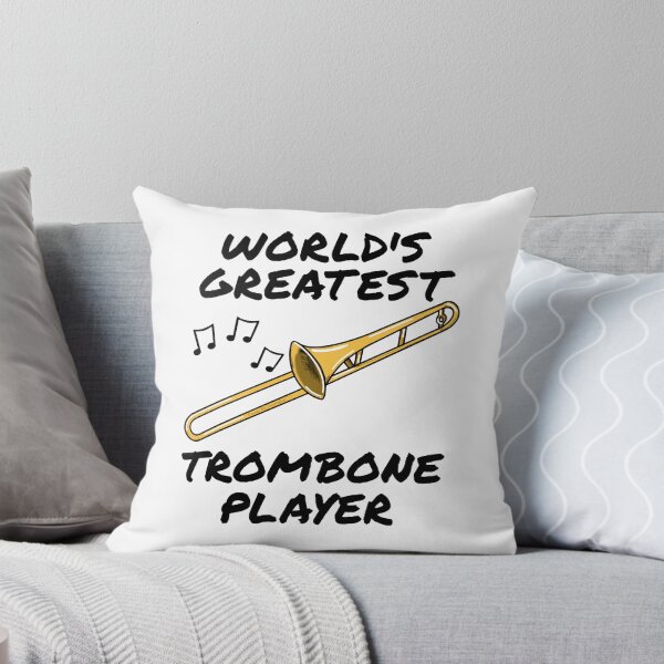 Item preview, World's Greatest Trombone Player Trombonist Brass Musician Funny designed and sold by doodlerob.