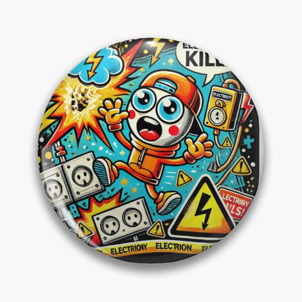 Item preview, Electricity Kills Danger! High Voltage Hijinks designed and sold by Jamesspf.