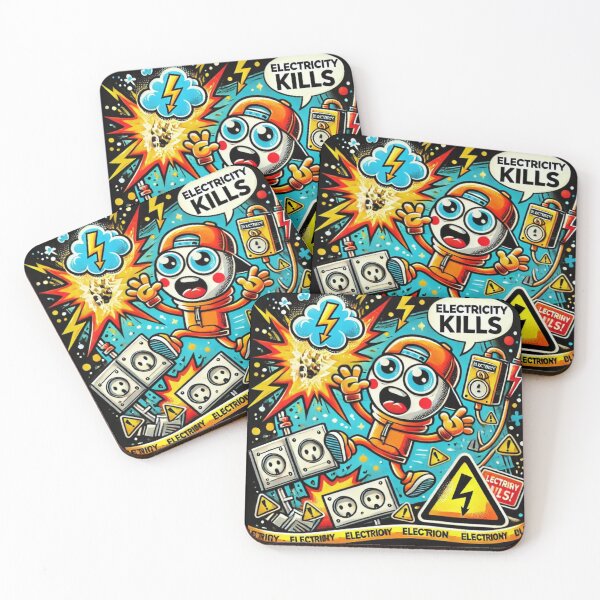 Item preview, Electricity Kills Danger! High Voltage Hijinks designed and sold by Jamesspf.