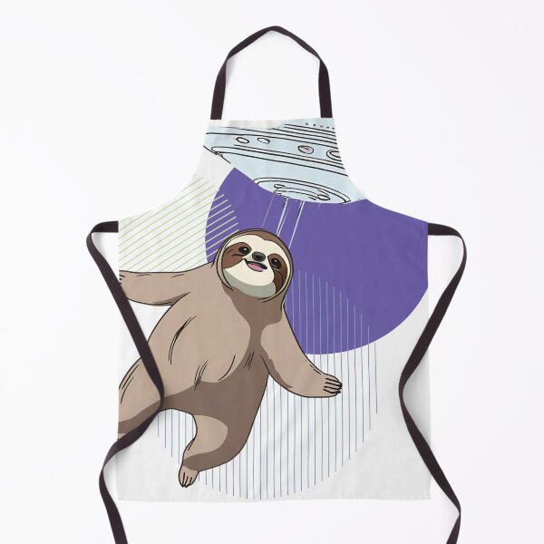 Item preview, Ufo science fiction sloth designed and sold by Vestina88.