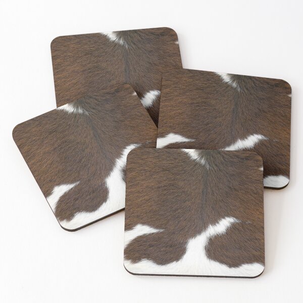 Item preview, Western Cowhide – Dark Brown and White designed and sold by Scenic.