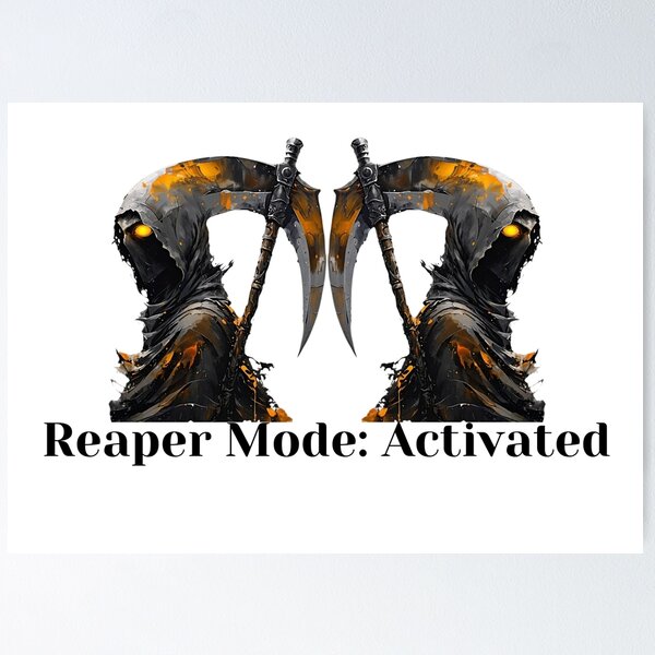 Item preview, Autumn Whispers: Halloween Grim Reaper Riddle designed and sold by Noorkin.