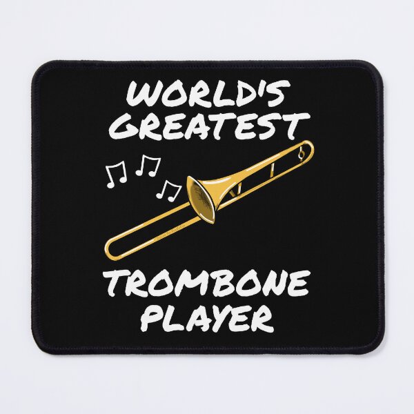 Item preview, World's Greatest Trombone Player Trombonist Brass Musician Funny designed and sold by doodlerob.