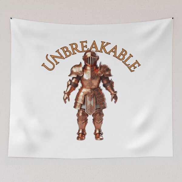 Item preview, Unbreakable Knight Armor Strength Warrior Courage Design designed and sold by kylmllr101684.