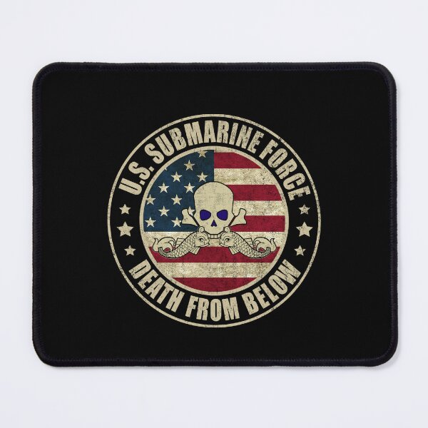 Item preview, US Submarine Force Death from Below Silent Service designed and sold by FernaRoje.