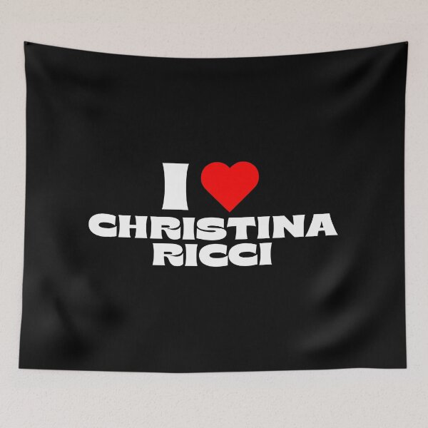 Item preview, I Love Christina Ricci – White Fonts designed and sold by Itsheartshop.