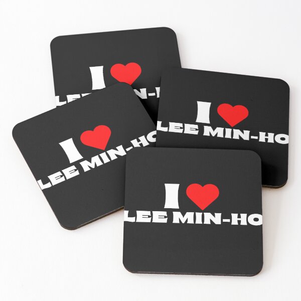 Item preview, I Love Lee Min-ho – White Fonts designed and sold by Itsheartshop.