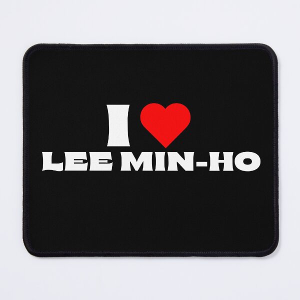 Item preview, I Love Lee Min-ho – White Fonts designed and sold by Itsheartshop.