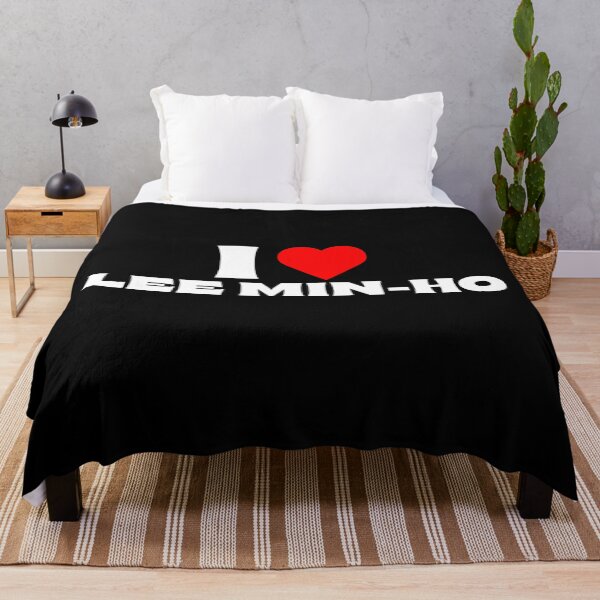 Item preview, I Love Lee Min-ho – White Fonts designed and sold by Itsheartshop.