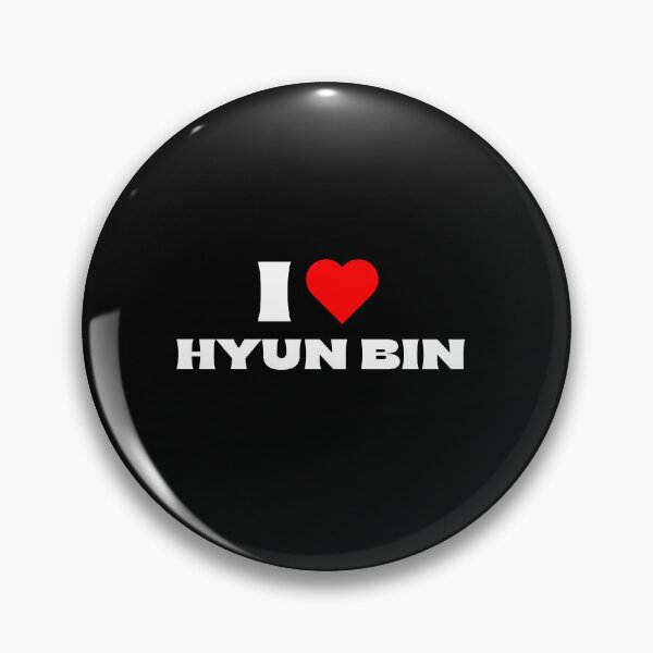 Item preview, I Love Hyun Bin – White Fonts designed and sold by Itsheartshop.