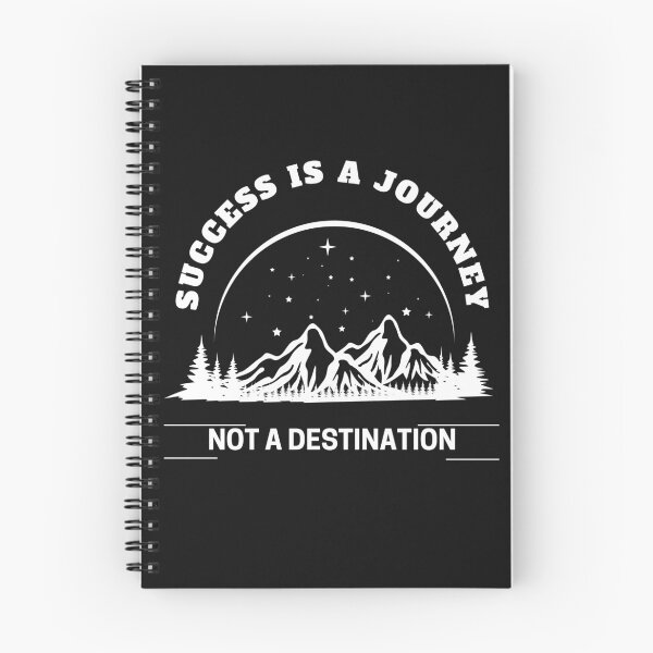 Item preview, "Success is a Journey Not a Destination" Inspirational T-Shirt designed and sold by fashionsicon.