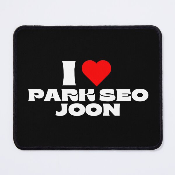 Item preview, I Love Park Seo-joon – White Fonts designed and sold by Itsheartshop.