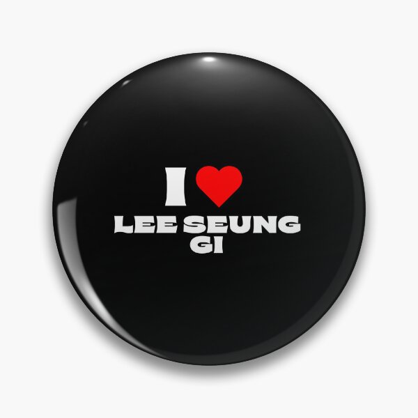 Item preview, I Love Lee Seung-gi – White Fonts designed and sold by Itsheartshop.