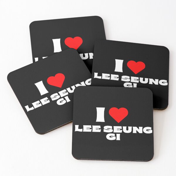 Item preview, I Love Lee Seung-gi – White Fonts designed and sold by Itsheartshop.