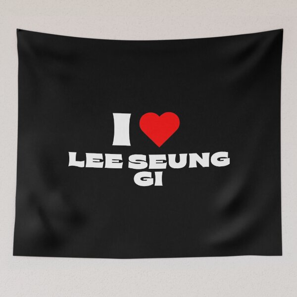 Item preview, I Love Lee Seung-gi – White Fonts designed and sold by Itsheartshop.