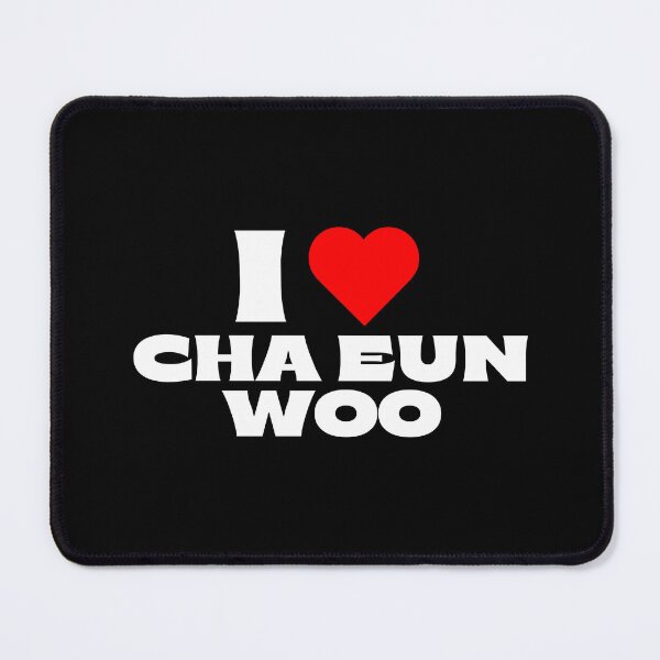 Item preview, I Love Cha Eun-woo – White Fonts designed and sold by Itsheartshop.