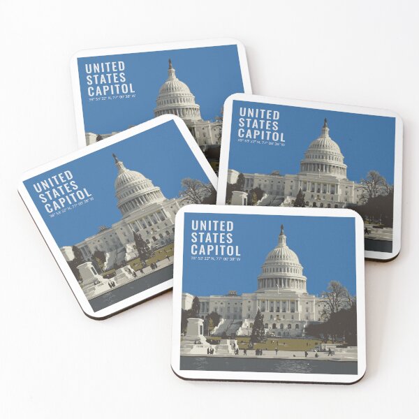 Item preview, U.S. Capitol Building Illustration designed and sold by Mundivagant Designs.