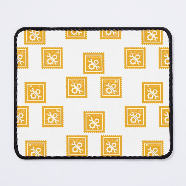 Item preview, Mechanical Engineering | Yellow Gold & White Stamps | College Automation Major | Robotic Mechanics Graduate School Class | Manufacture Engineer Job | University Degree Minor | StampHeed 004 designed and sold by StampHeed.