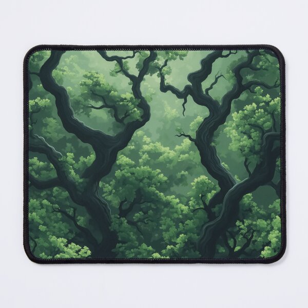Item preview, A dense, lush forest design. designed and sold by HEMRO.