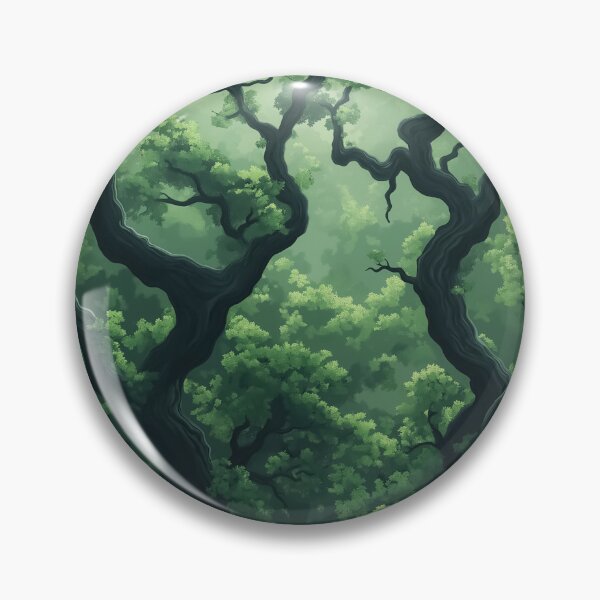 Item preview, A dense, lush forest design. designed and sold by HEMRO.