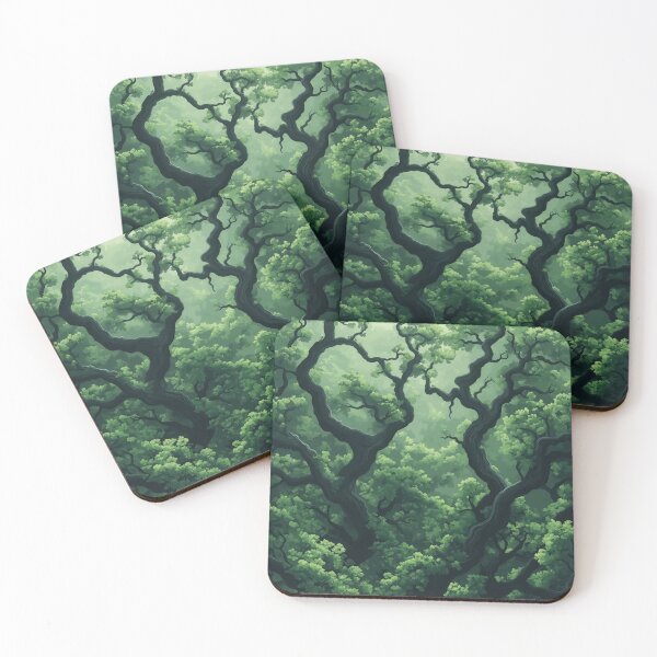 Item preview, A dense, lush forest design. designed and sold by HEMRO.