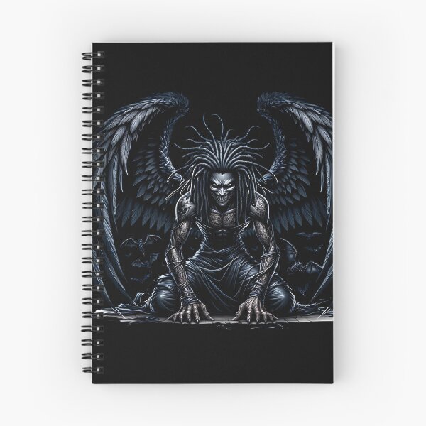 Aperçu de l'œuvre Dreadlocks Tombés Ange Sinistre créée et vendue par SavvyEarth.