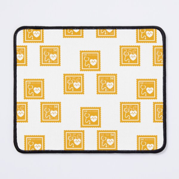 Item preview, Nursing | Yellow Gold & White Stamps | College Medical Doctor Major | CNA Healthcare Worker Graduate School Class | RN Nurse Practitioner Job | University Degree Minor | StampHeed 004 designed and sold by StampHeed.