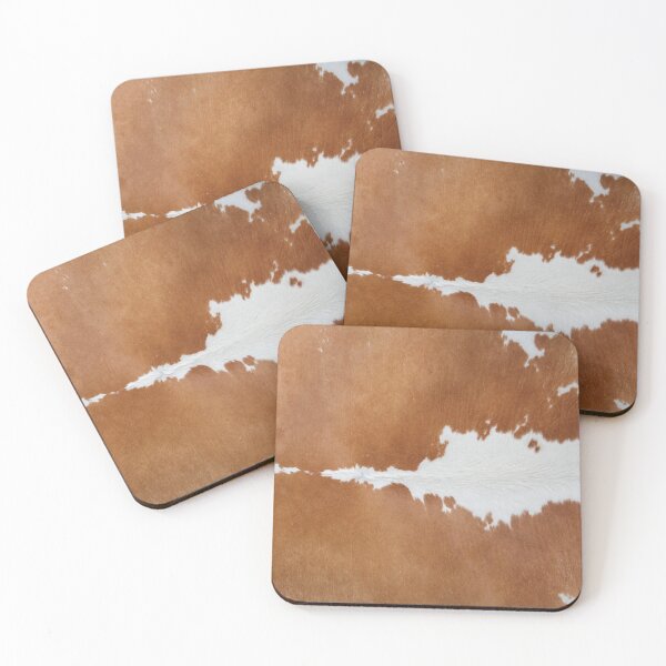 Item preview, Western Cowhide – Light Brown and White designed and sold by Scenic.