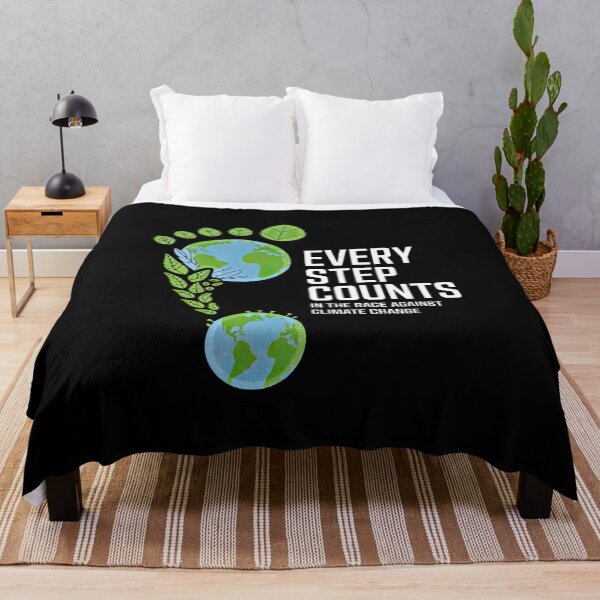 Item preview, Stylized Carbon Footprint Promoting Climate Action designed and sold by artwaves.