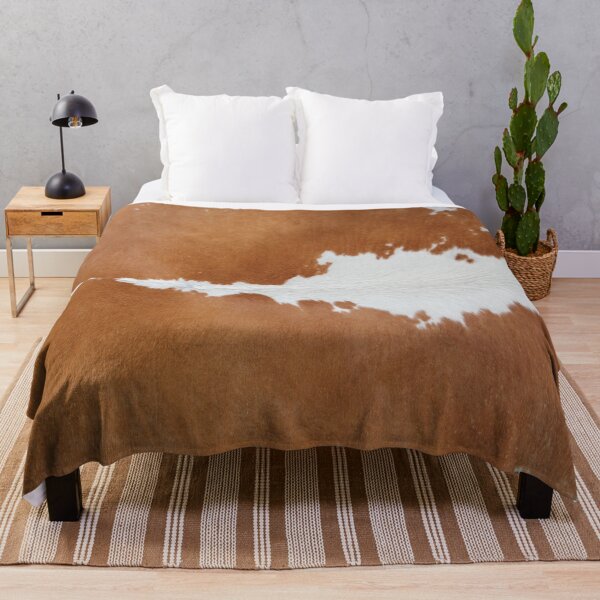 Item preview, Western Cowhide – Light Brown and White designed and sold by Scenic.