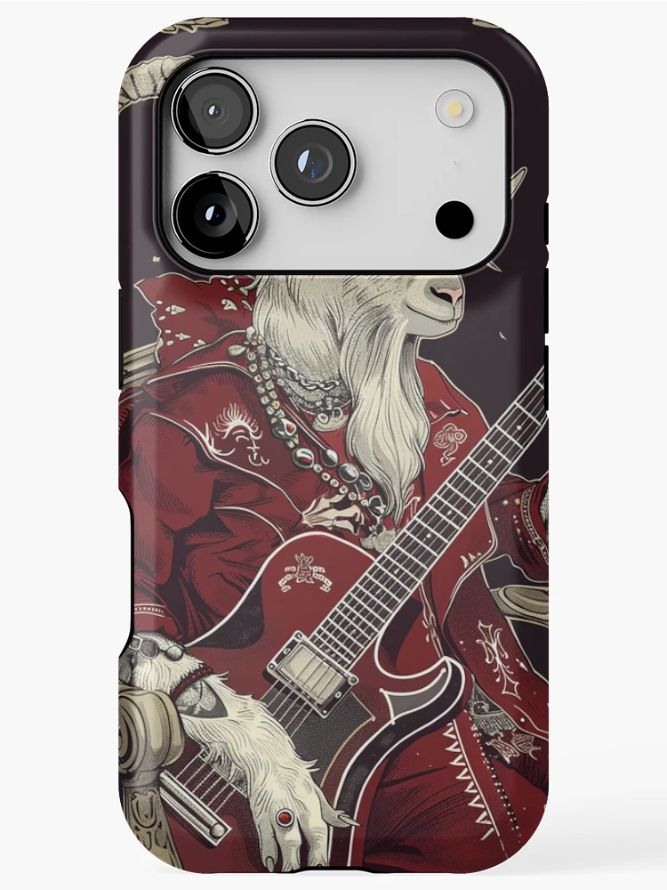 Thumbnail 1 of 4, iPhone Case, The Rocker designed and sold by PyramidSchmear.