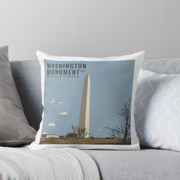 Item preview, Washington Monument View Illustration designed and sold by Mundivagant Designs.