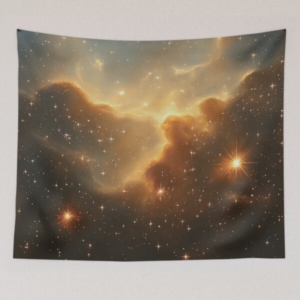 Item preview, A design of a celestial nebula, a vast cloud of gas and dust in space. designed and sold by HEMRO.