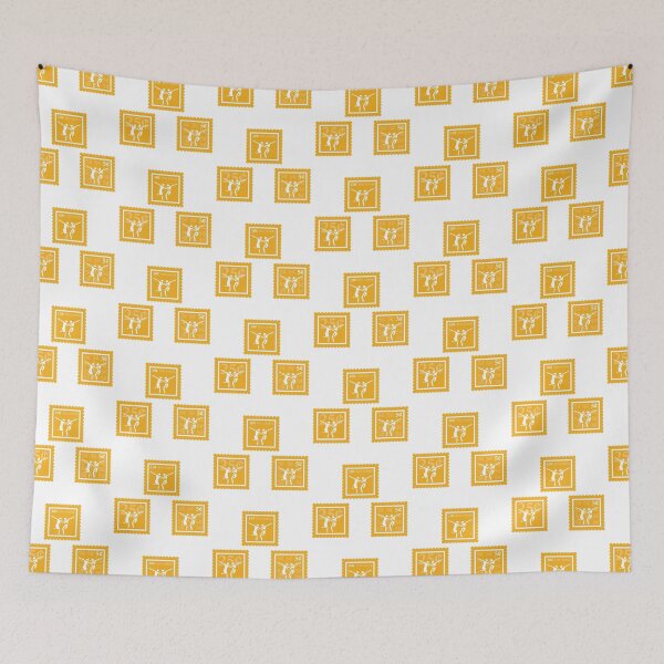 Item preview, Performing Arts | Yellow Gold & White Stamps | College Dance Theater Major | Live Performance Art Graduate School Class | Drama Dancer Actor Job | University Degree Minor | StampHeed 004 designed and sold by StampHeed.