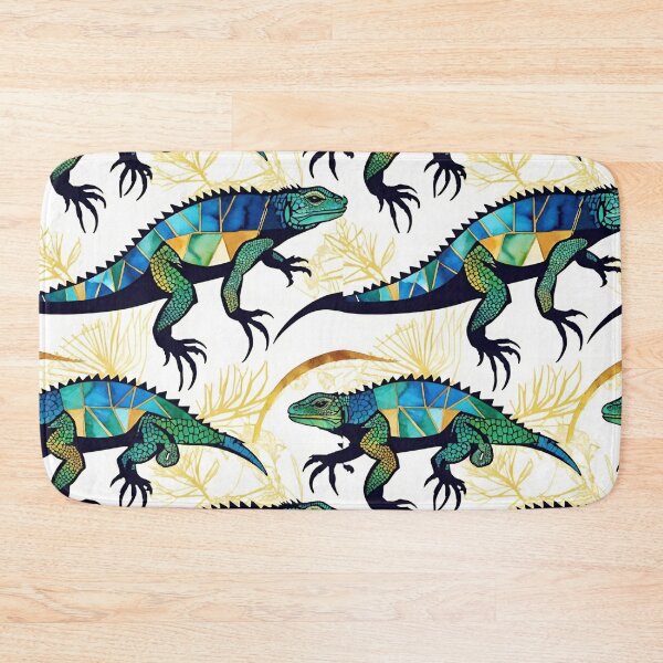 Item preview, **Title: Geometric Iguana Silhouette: Modern Art Meets Nature**  By CallisC arts⭐⭐⭐⭐⭐ designed and sold by CallisC-Arts.