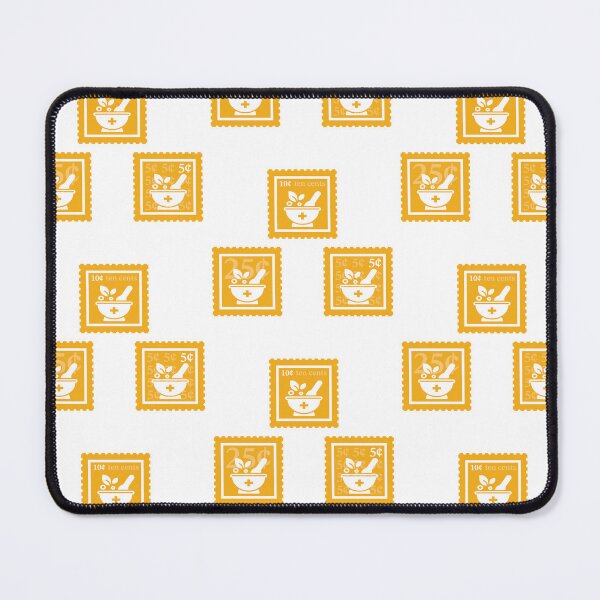 Item preview, Pharmacy | Yellow Gold & White Stamps | College Pharmaceutical Sales Major | Medicine Technician Graduate School Class | Medical Pharmacist Job | University Degree Minor | StampHeed 004 designed and sold by StampHeed.
