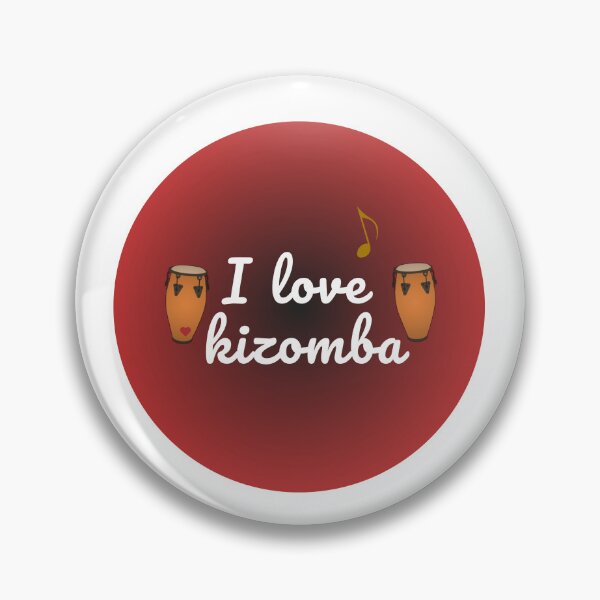 Item preview, I love Kizomba-music and dance design designed and sold by Vcartdesing.