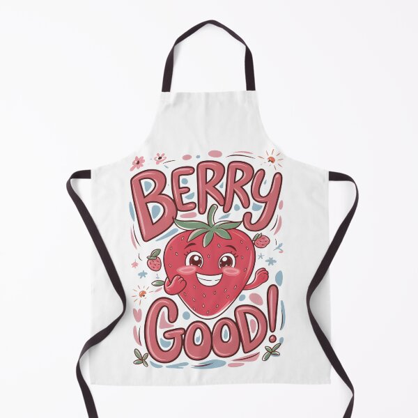Item preview, Berry Good - Funny and Playful Fruit Illustration designed and sold by ArtfullyJua.