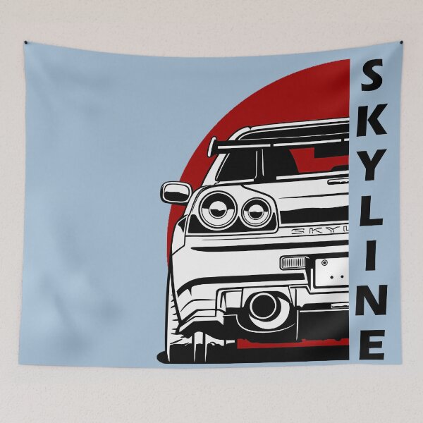 Item preview, Skyline GTR R34 JDM Silhouette designed and sold by RCStoreUy.
