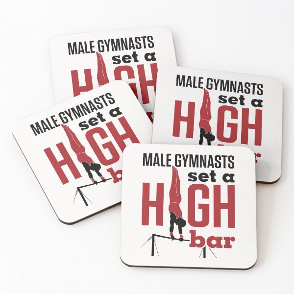 Item preview, Male Gymnasts Set a High Bar Mens Gymnastics designed and sold by jaygo.