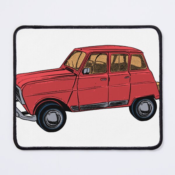 Item preview, Renault 4 Red designed and sold by mtomatte.