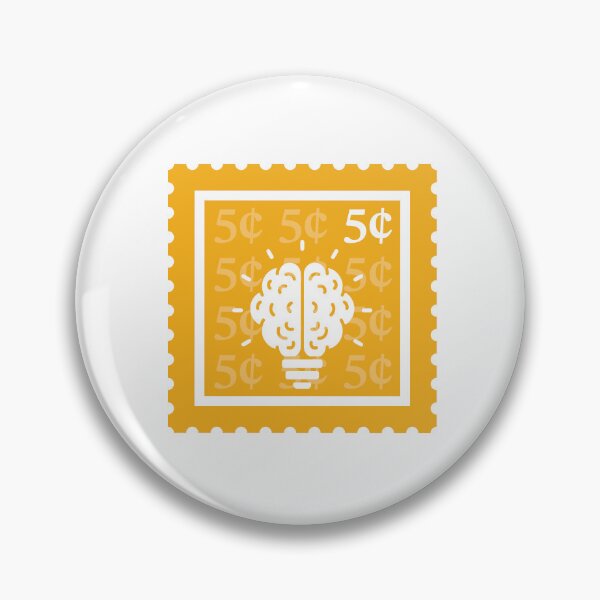 Item preview, Psychology | Yellow Gold & White Stamps | College Psych Neuroscience Major | Mental Illness Graduate School Class | Brain Psychologist Therapist Job | University Degree Minor | StampHeed 004 designed and sold by StampHeed.