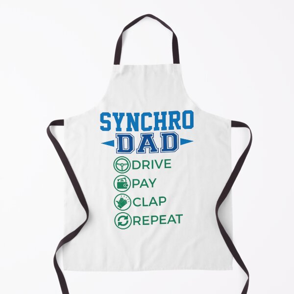 Item preview, Synchro Dad Drive Pay Clap Repeat Synchronized Swimming designed and sold by jaygo.