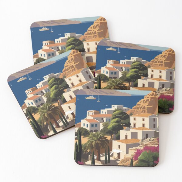 Item preview, 057 Vintage Crete, Greece Poster Design designed and sold by Alexis Art Collection.