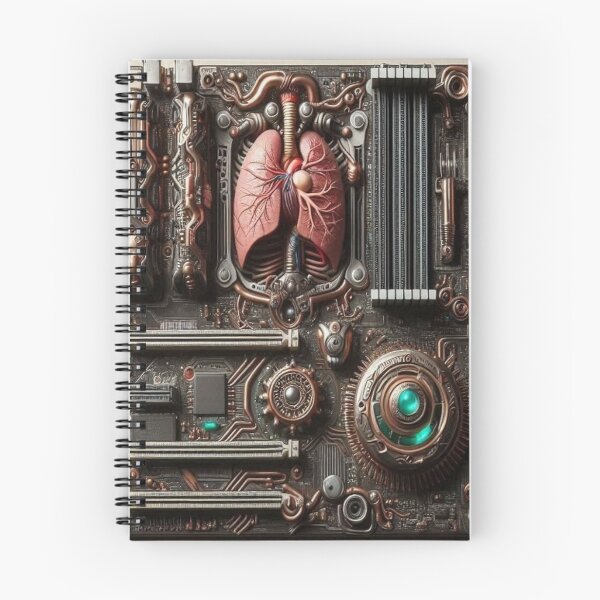 Item preview, A motherboard with components that resemble human internal organs designed and sold by TheOldMuflon.