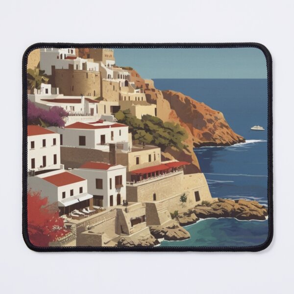 Item preview, 059 Vintage Crete, Greece Poster Design designed and sold by Alexis Art Collection.